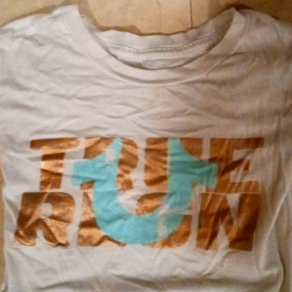 WOMENS TRUE TELIGION TSHIRT - Picture 1 of 1